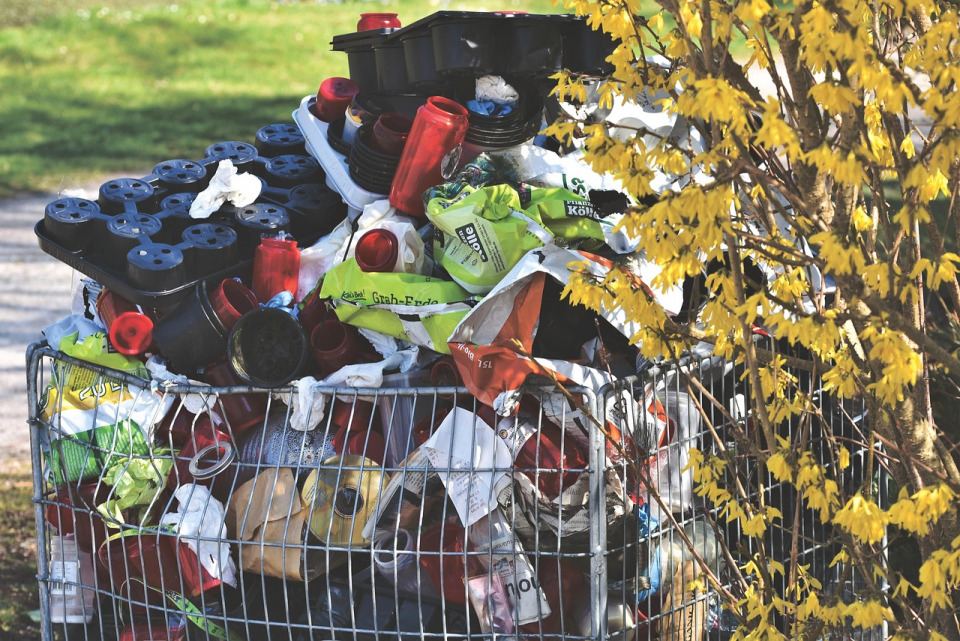 recycling collection hub